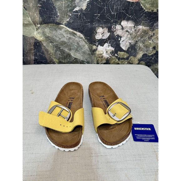 New Birkenstock Madrid Big Buckle Nubuck Leather size Eu 38 - Picture 10 of 10
